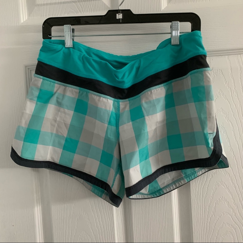 LuluLemon Turquoise Shorts